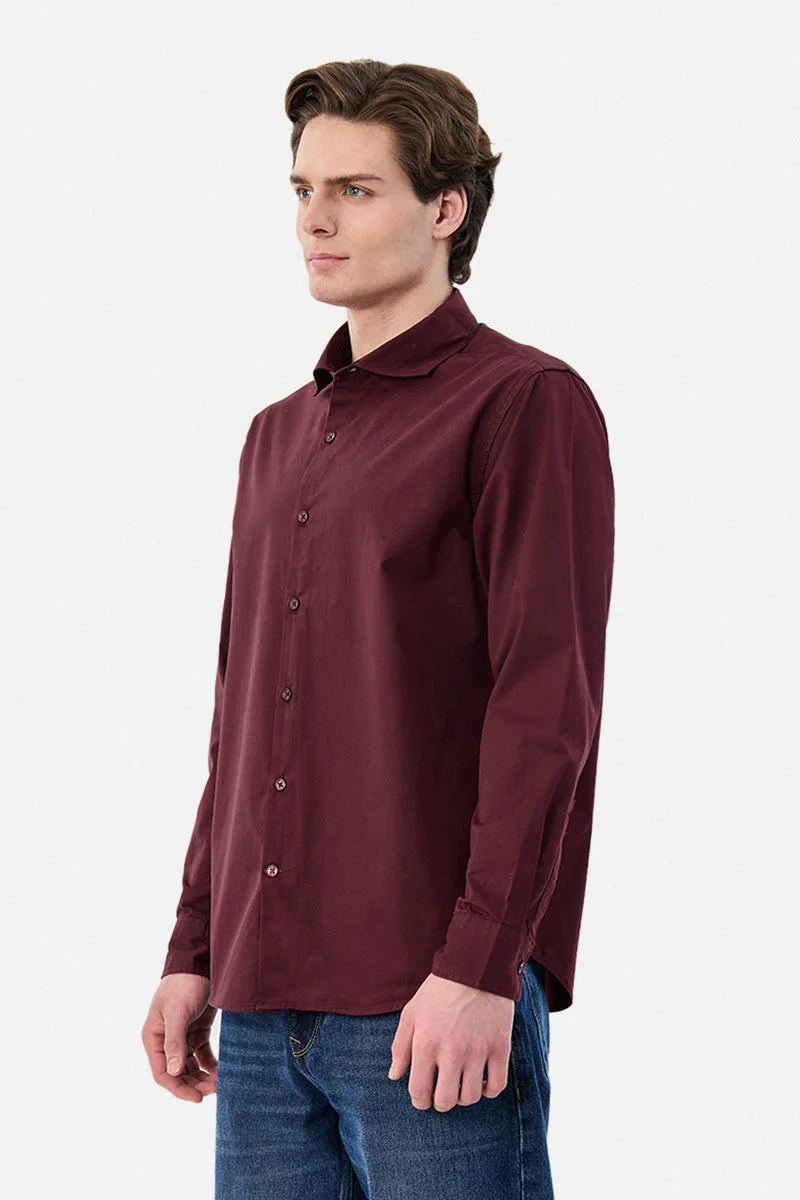 SNITCH Regular Fit 100% Cotton Shirt